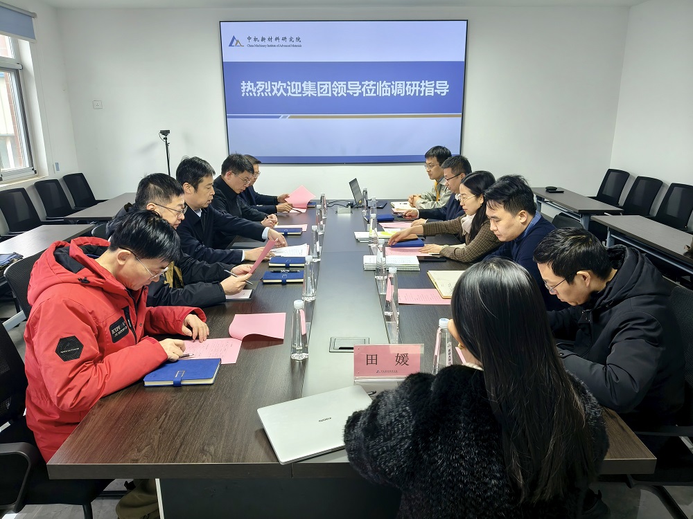 集團黨委委員、副總經理孟祥宇一行調研中機新材